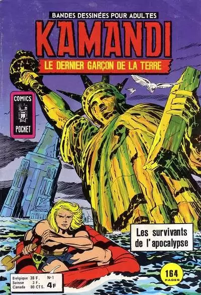 Kamandi - 1ère série (Comics Pocket) - Les survivants de l\'apocalypse