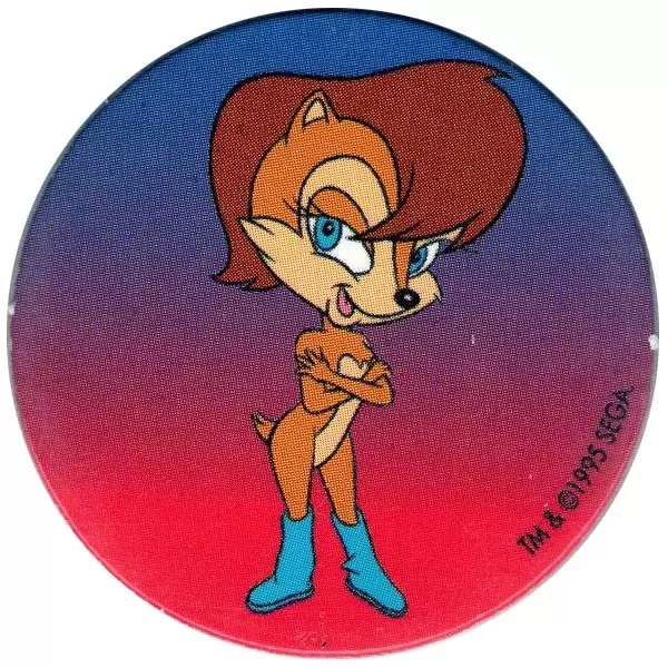 Sally Acorn in Sonic the Hedgehog 2 SEGA Genesis Mega Drive 