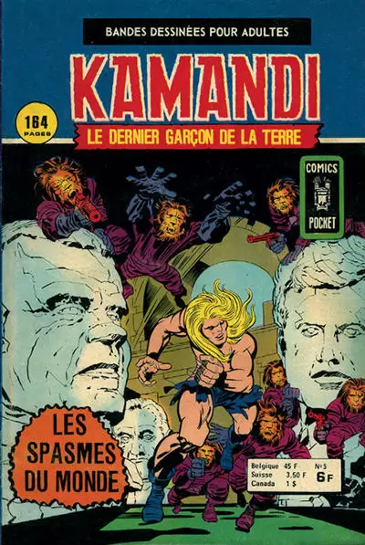 Kamandi - 1ère série (Comics Pocket) - Les spasmes du monde