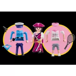 Multiplay Policière / Pirate / Tenniswoman