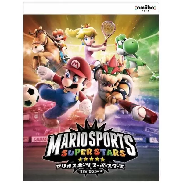 Mario Sports Superstars Cards - Amiibo - Card Album