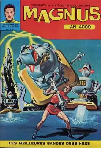 Magnus An 4000 - Le mystérieux robot-pieuvre