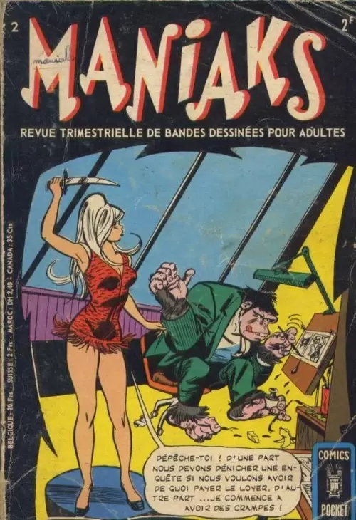 Maniaks (Comics Pocket) - le voleur de danseuses