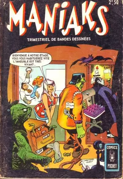 Maniaks (Comics Pocket) - Le robot amoureux