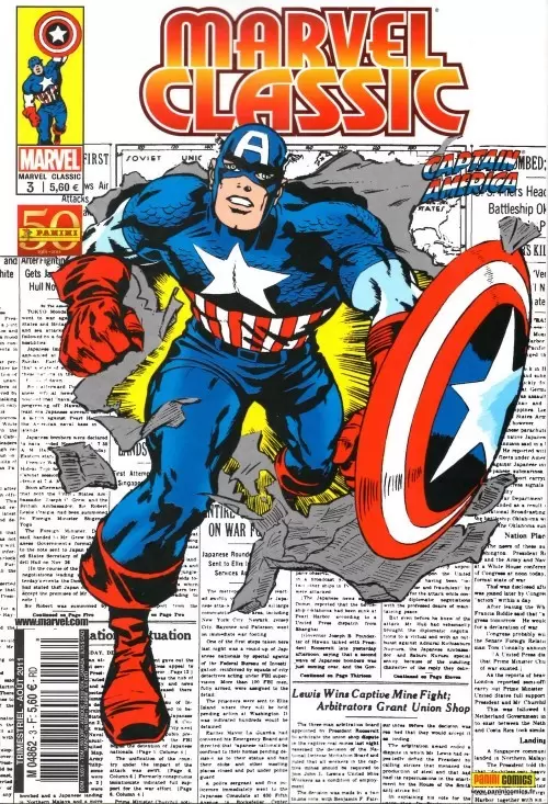 Marvel Classic - 1ère série - Captain America - N\'oublions jamais