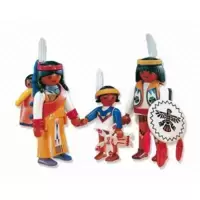 Native american family