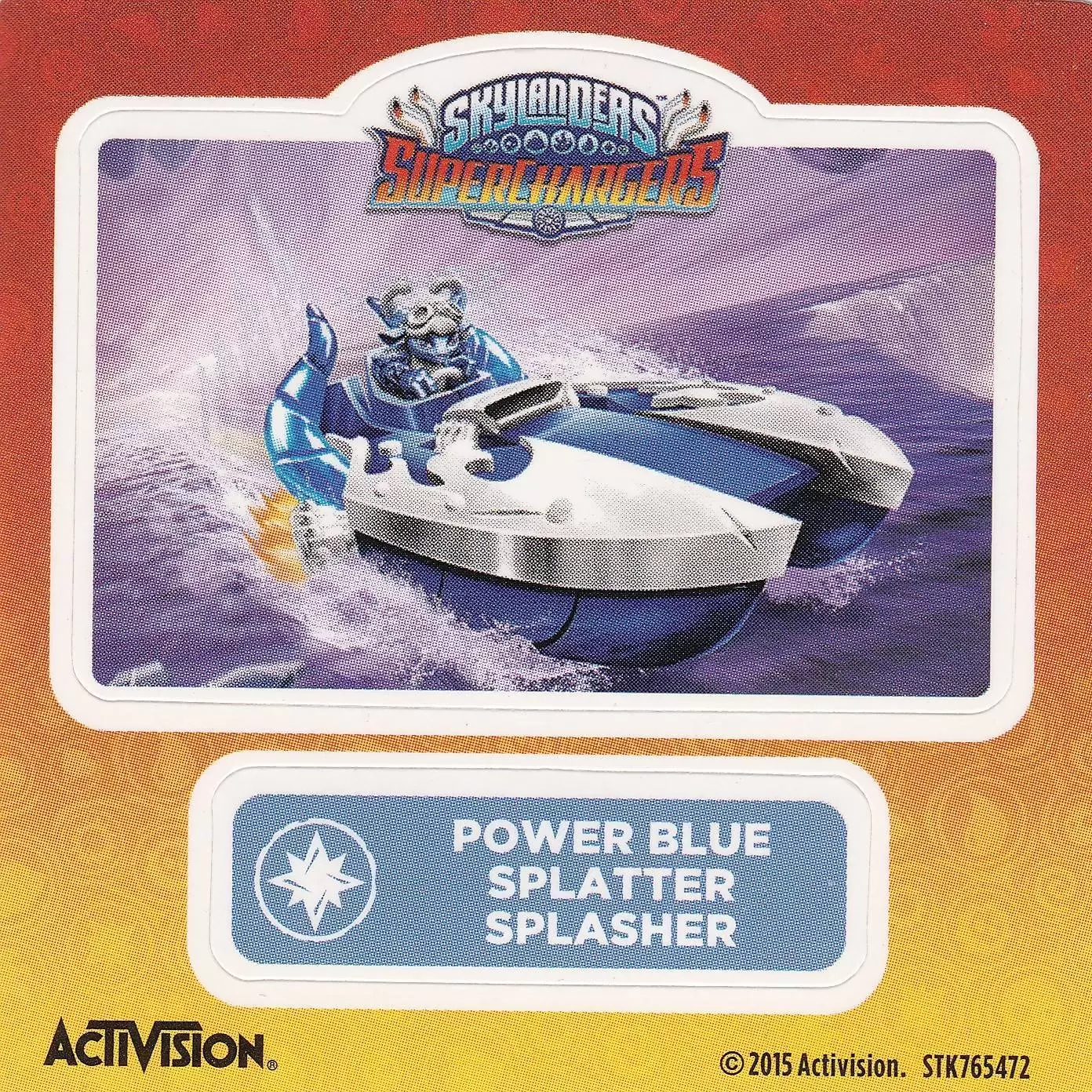 Skylanders SuperChargers - Power Blue Splatter Splasher