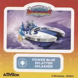 Power Blue Splatter Splasher