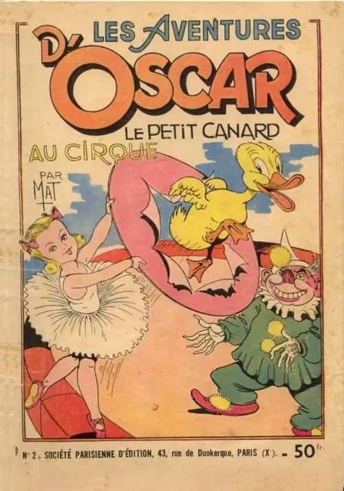 Les aventures d\'Oscar le petit canard - Oscar au cirque