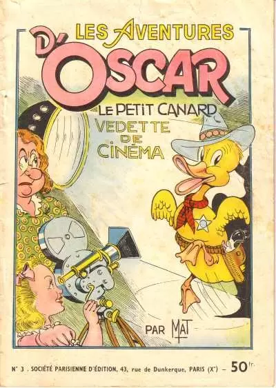 Les aventures d\'Oscar le petit canard - Vedette de cinéma