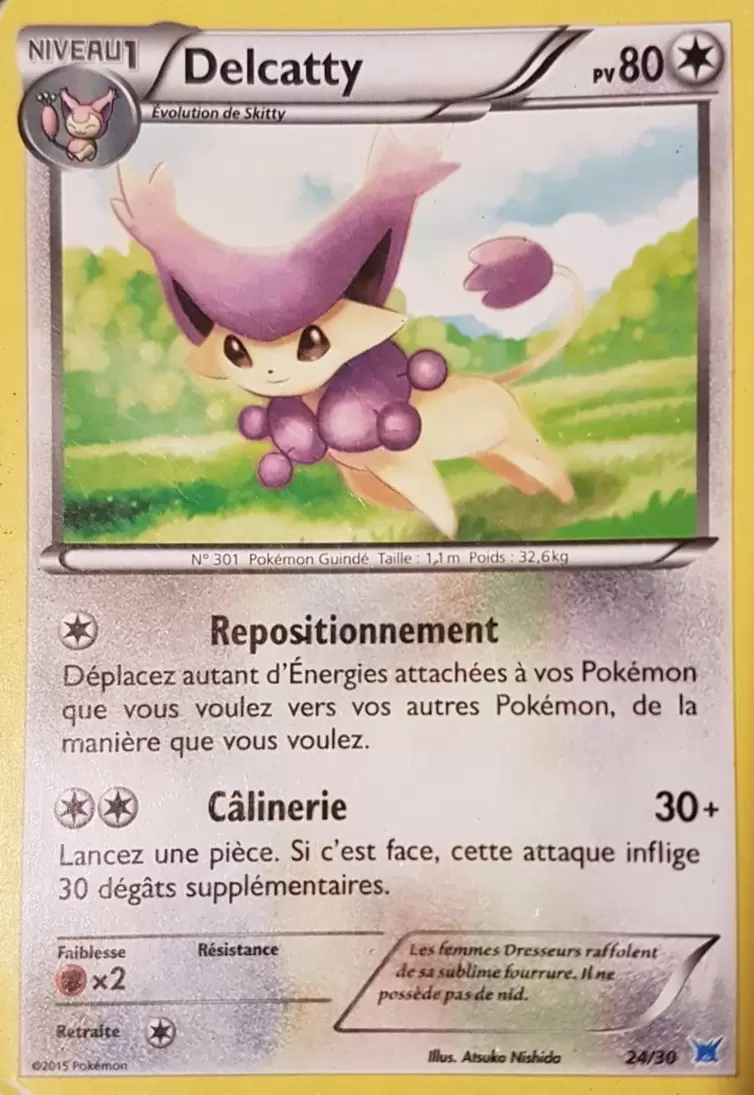 XY Trainer Kit (Latios) - Delcatty