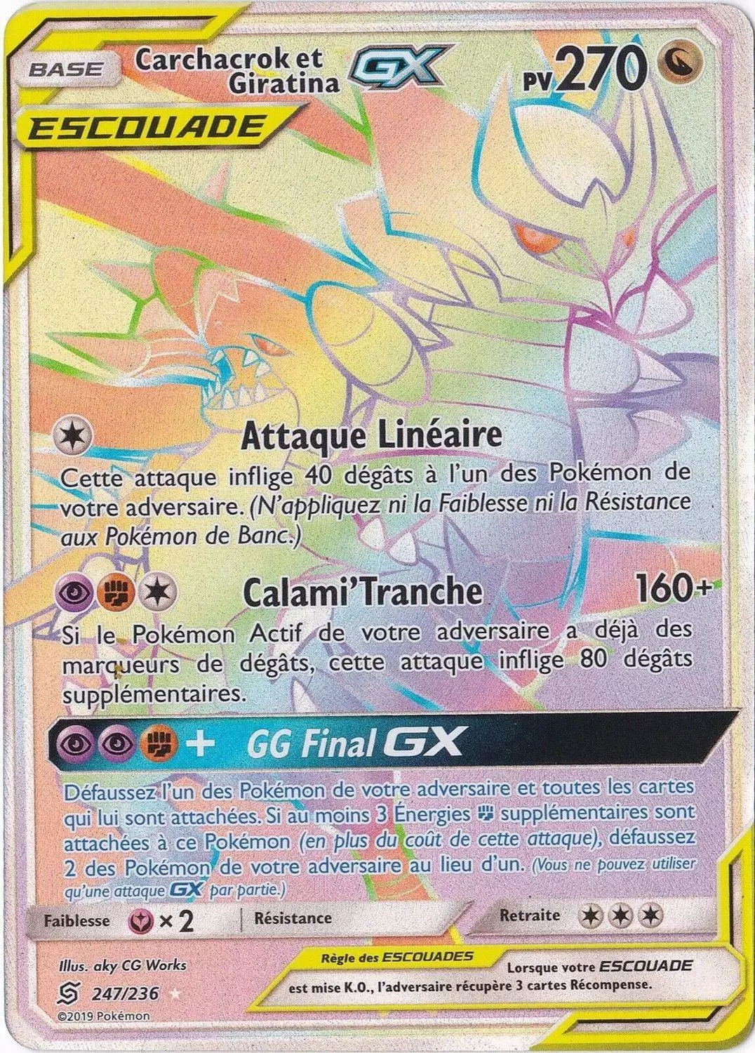 Harmonie des Esprits - Carchacrok et Giratina GX