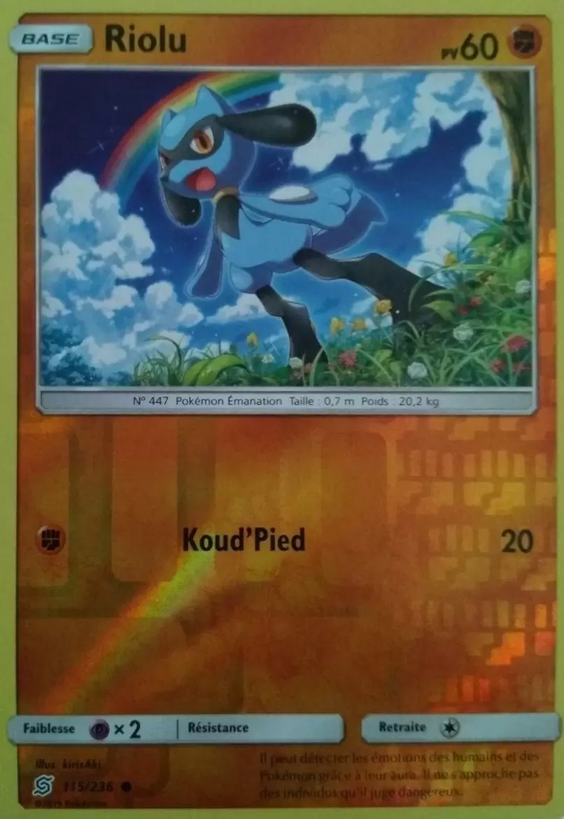 Harmonie des Esprits - Riolu Reverse
