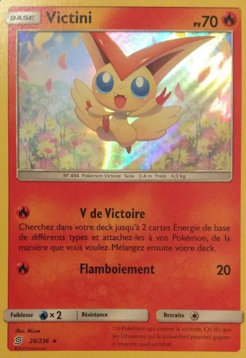 Harmonie des Esprits - Victini holographique