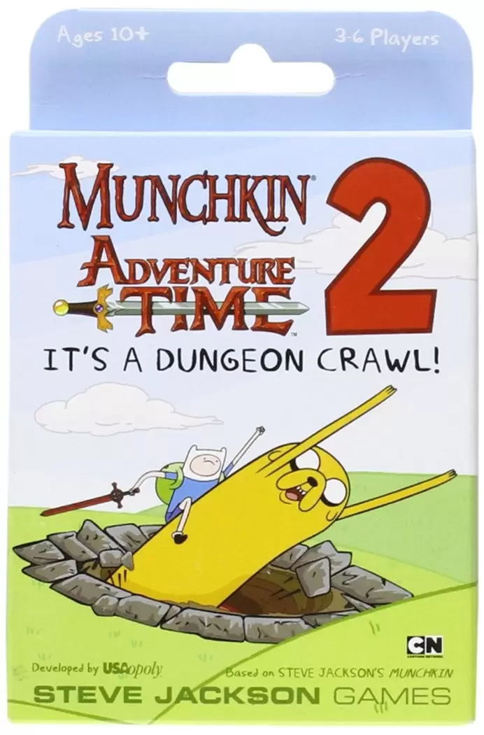Munchkin - Munchkin Adventure Time 2 : It\'s a Dungeon Crawl!