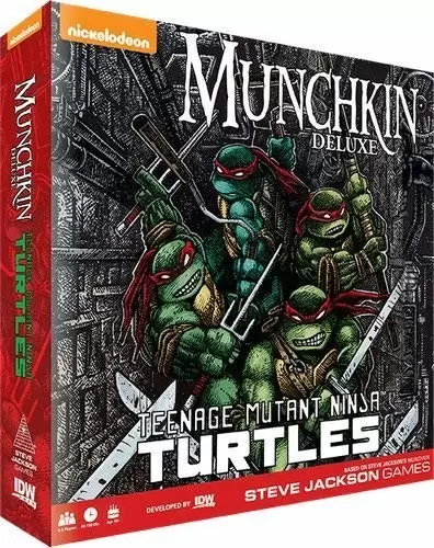 Munchkin - Munchkin Deluxe : Teenage Mutant Ninja Turtles