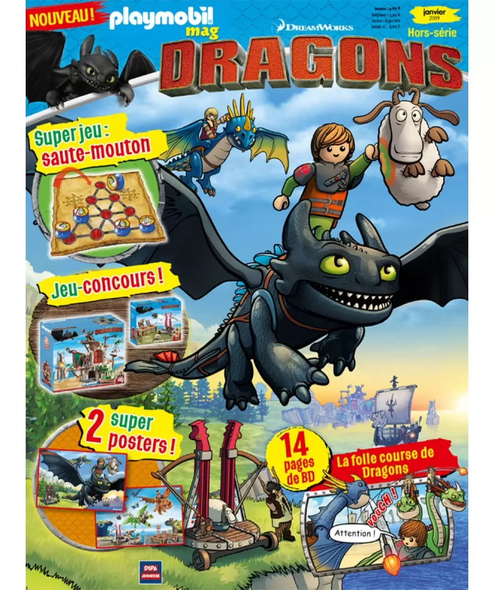 Playmobil Magazine - Dragons H-S