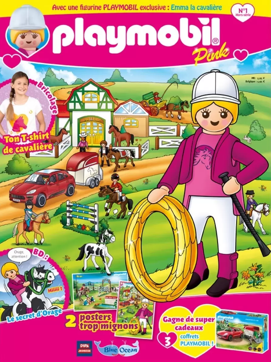 Playmobil Pink - Emma la cavalière