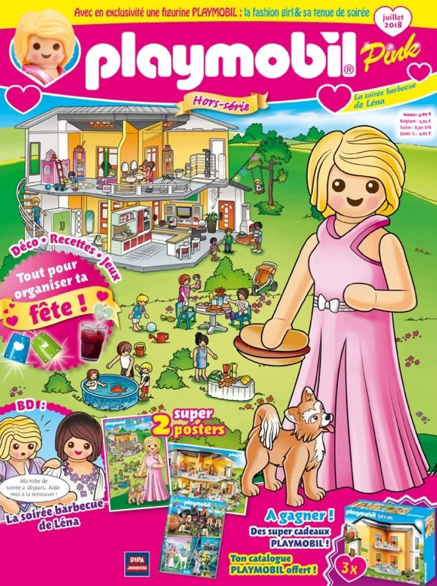 Playmobil Pink - La soirée barbecue de Léna H-S
