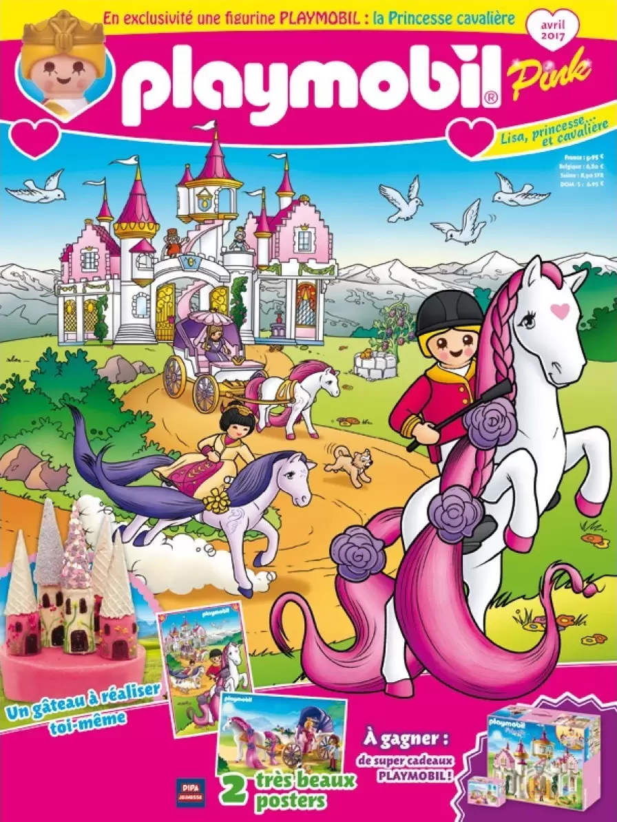Playmobil Pink - Lisa, princesse ... et cavalière