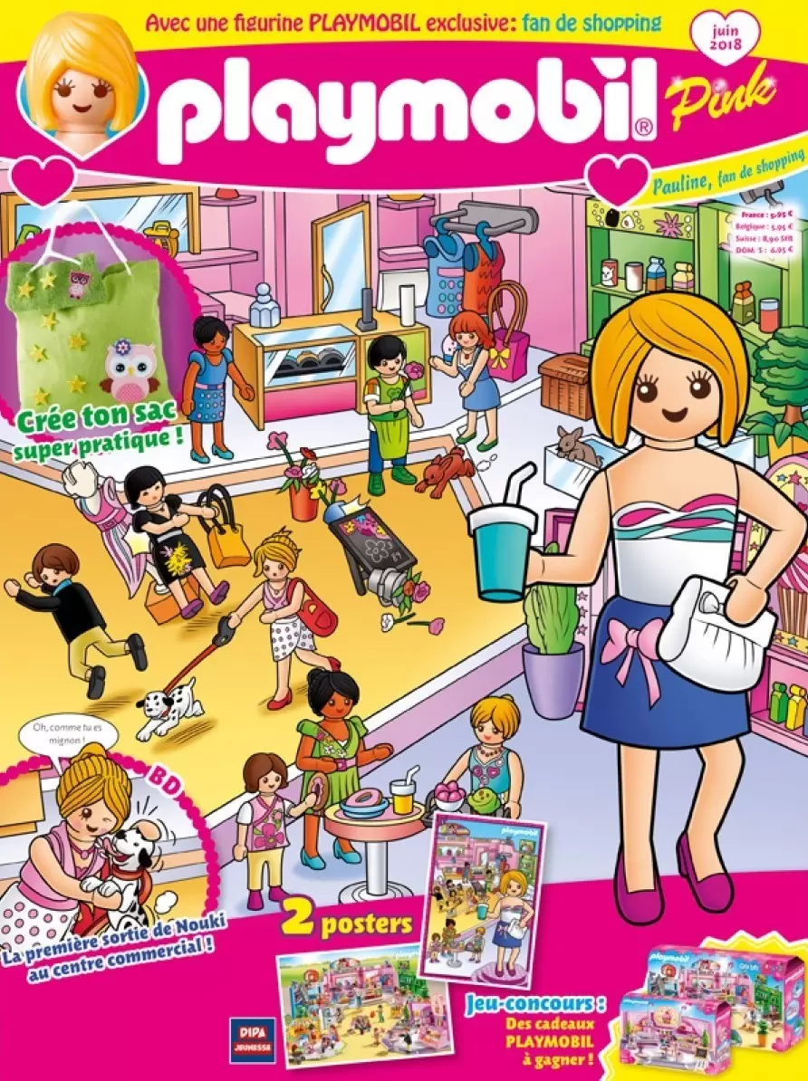 Playmobil Pink - Pauline, fan de shopping