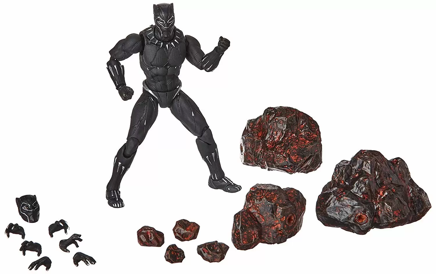 S.H. Figuarts Marvel - Black Panther & Tamashii Effect Rock