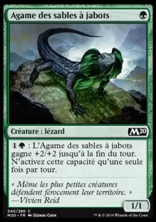 Core Set 2020 - Agame des sables à jabots