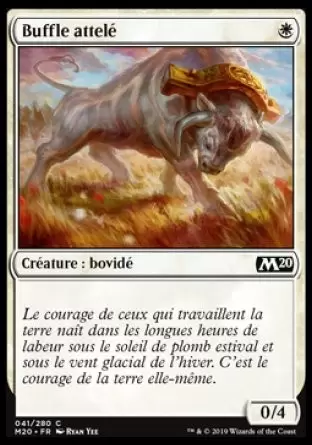 Core Set 2020 - Buffle attelé