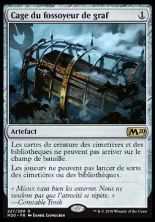 Core Set 2020 - Cage du fossoyeur de graf