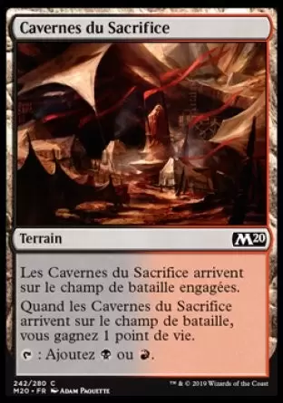 Core Set 2020 - Cavernes du Sacrifice