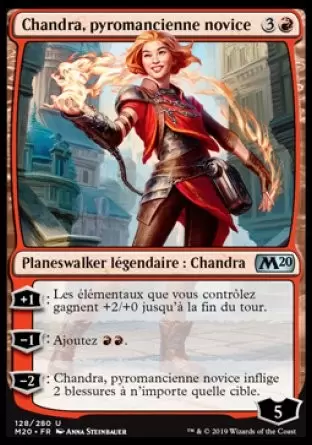 Core Set 2020 - Chandra, pyromancienne novice
