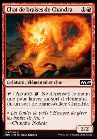 Core Set 2020 - Chat de braises de Chandra