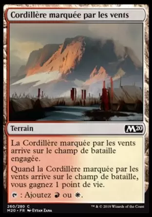 Core Set 2020 - Cordillère marquée par les vents