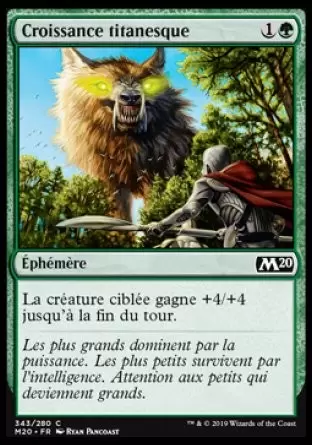 Core Set 2020 - Croissance titanesque