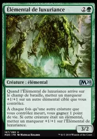 Core Set 2020 - Élémental de luxuriance