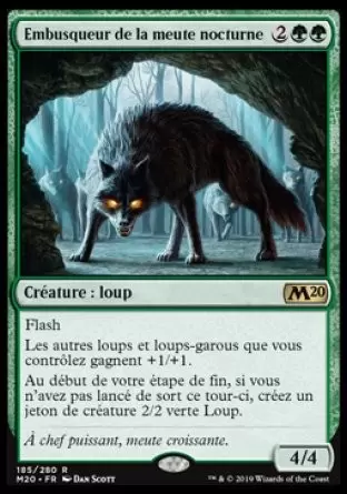 Core Set 2020 - Embusqueur de la meute nocturne