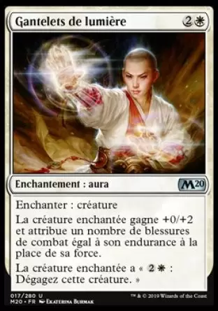 Core Set 2020 - Gantelets de lumière