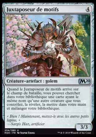 Core Set 2020 - Juxtaposeur de motifs
