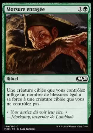 Core Set 2020 - Morsure enragée