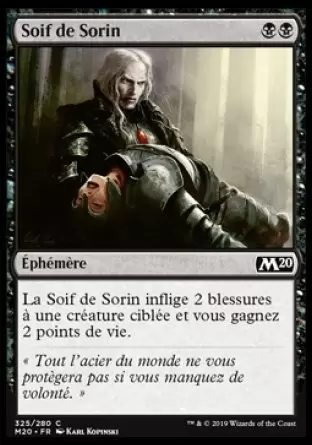 Core Set 2020 - Soif de Sorin