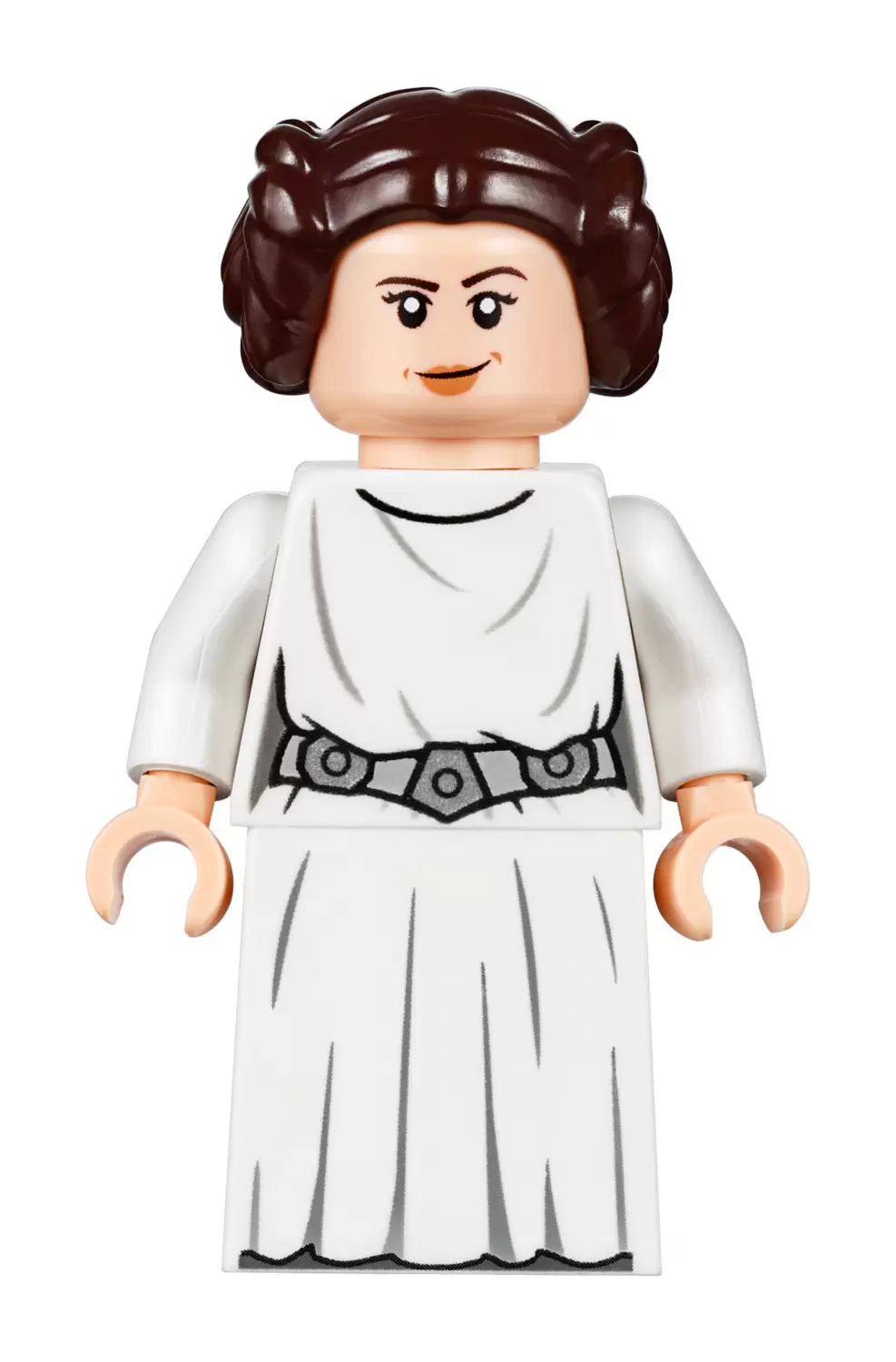 LEGO Star Wars Minifigs - Princess Leia (White Dress, Detailed Belt, Skirt Part)