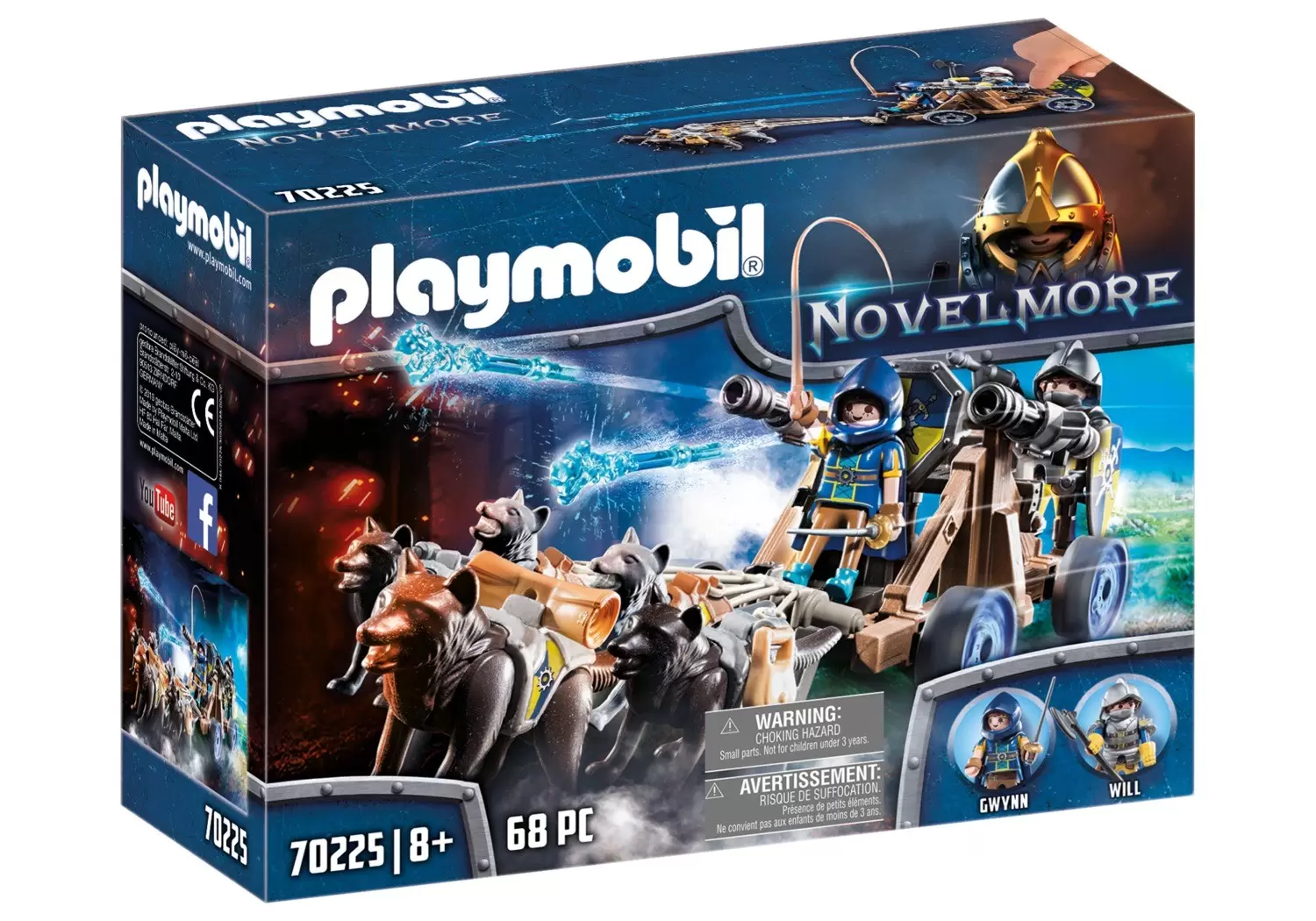Playmobil Novelmore - Wolf Team and Water Cannon