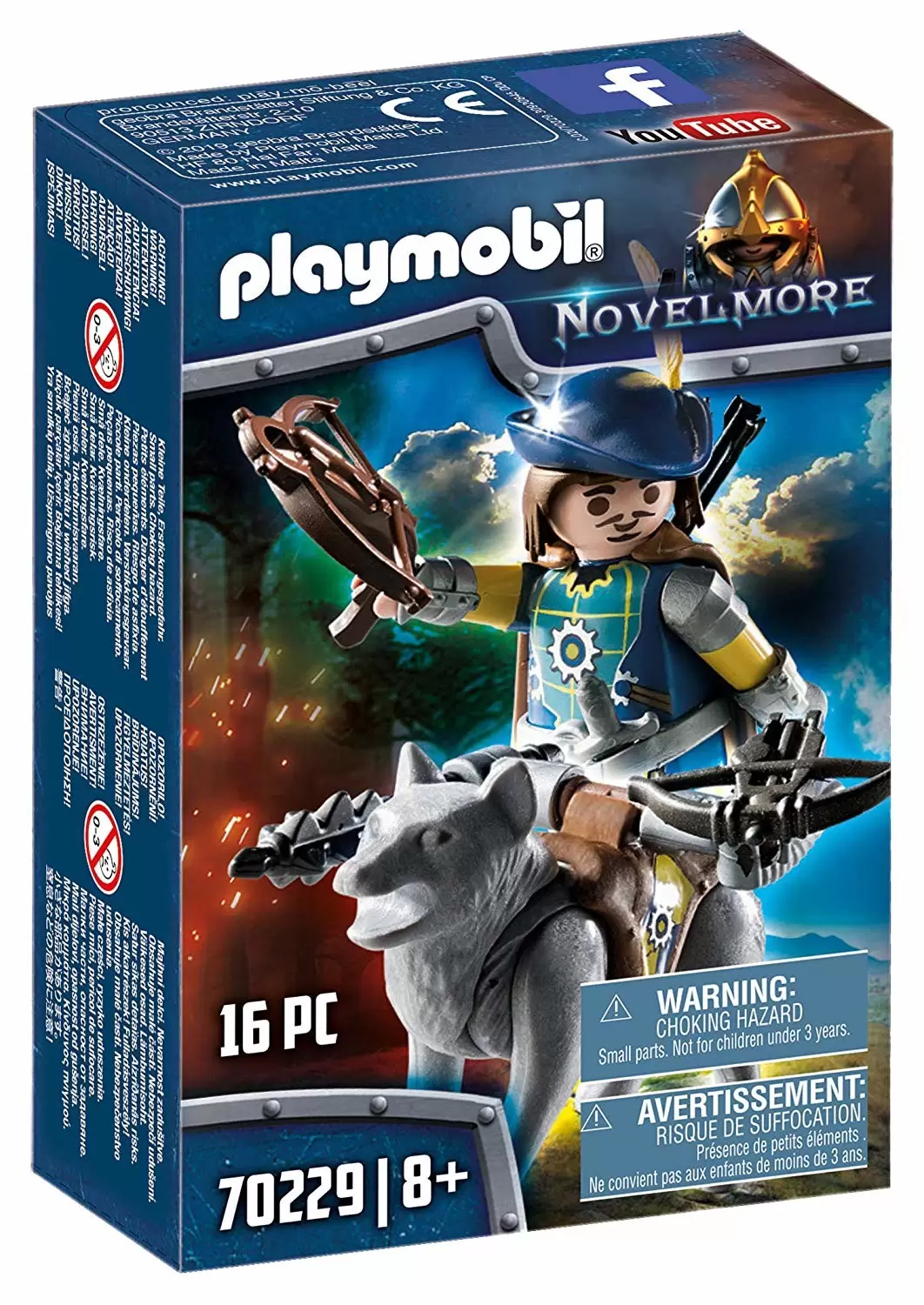 Playmobil Novelmore - Chevalier avec loup