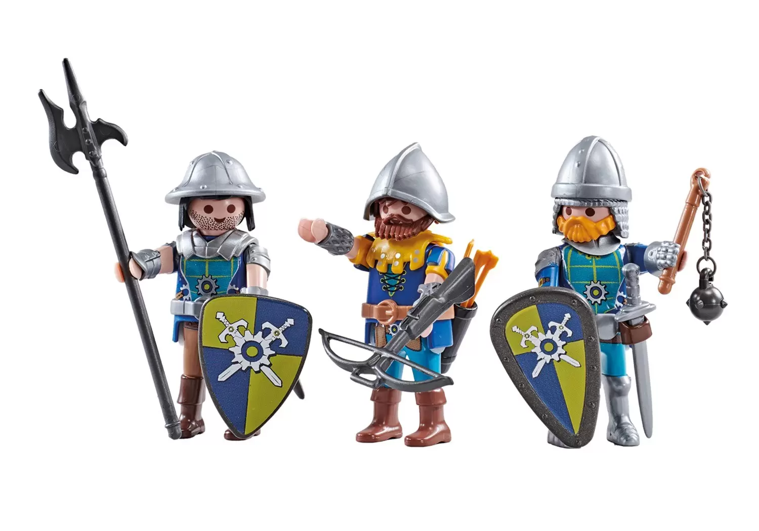 Three knights of Novelmore - Playmobil Middle-Ages 9836