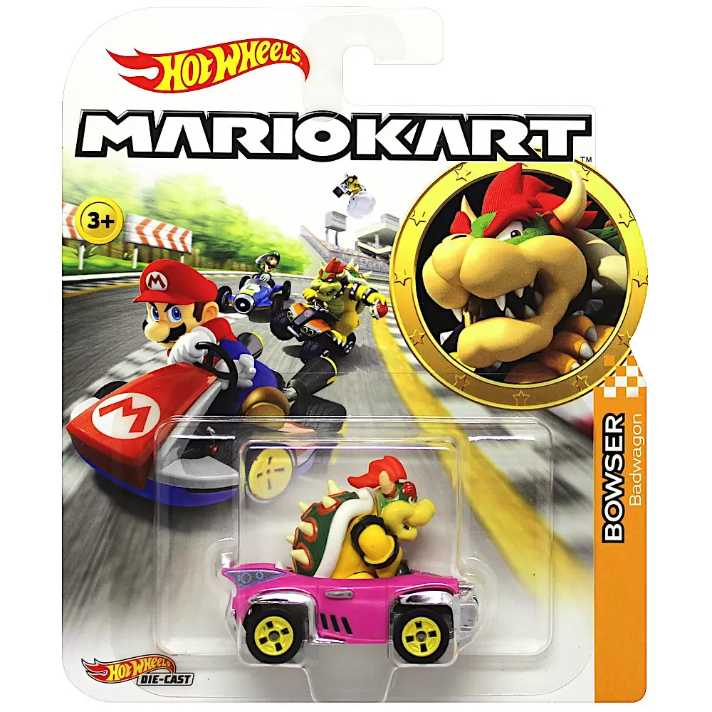 Hot Wheels Mario Kart - Bowser - Badwagon