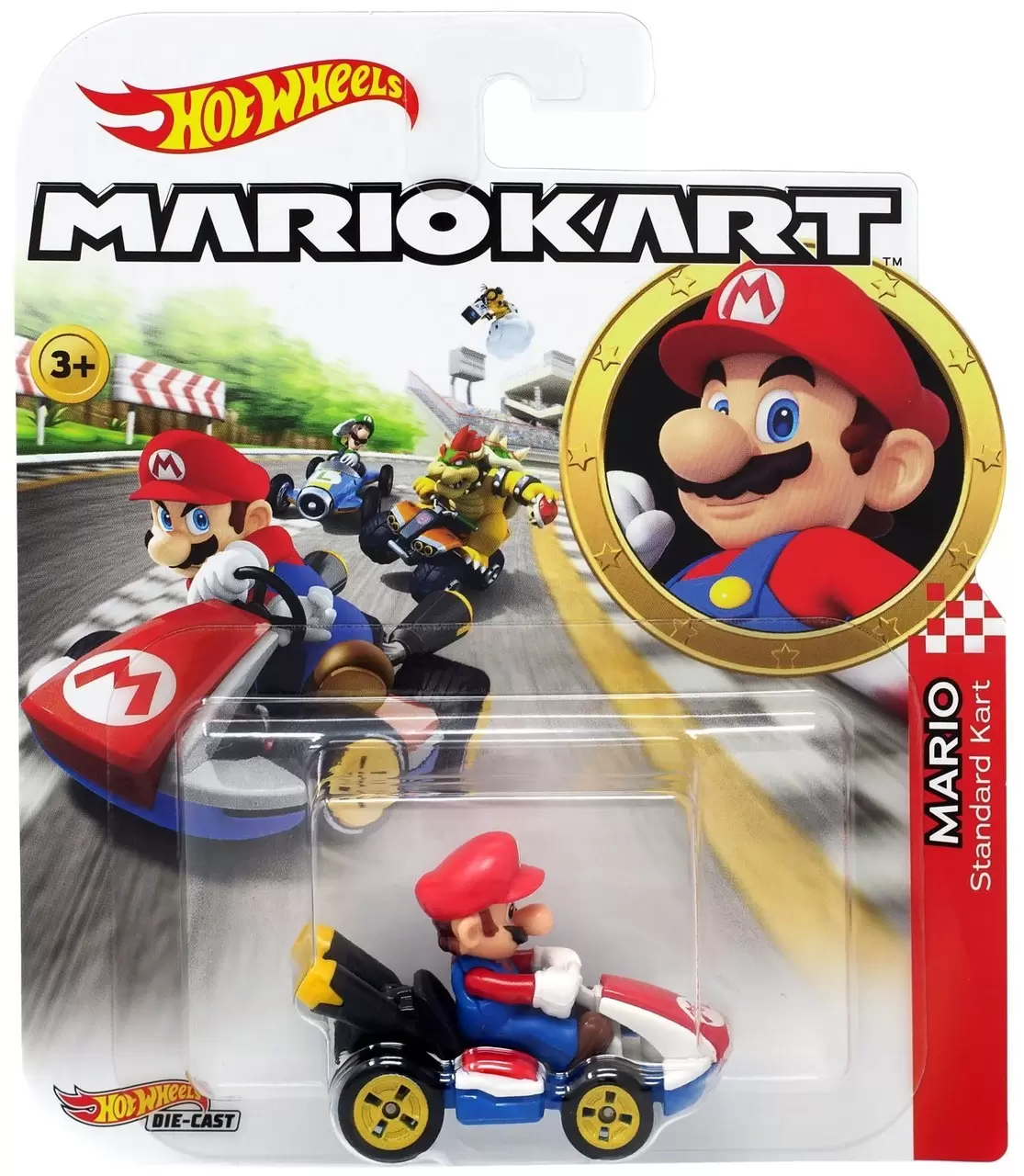 Hot Wheels Mario Kart - Mario - Standard Kart