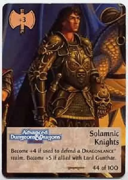 Dragonlance - Lord Gunthar, Solamnic Knight