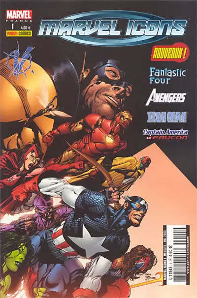 Marvel Icons - 1ère série - Captain America & The Falcon - La méthode forte