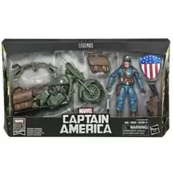 Captain America WWII & Motorcycle