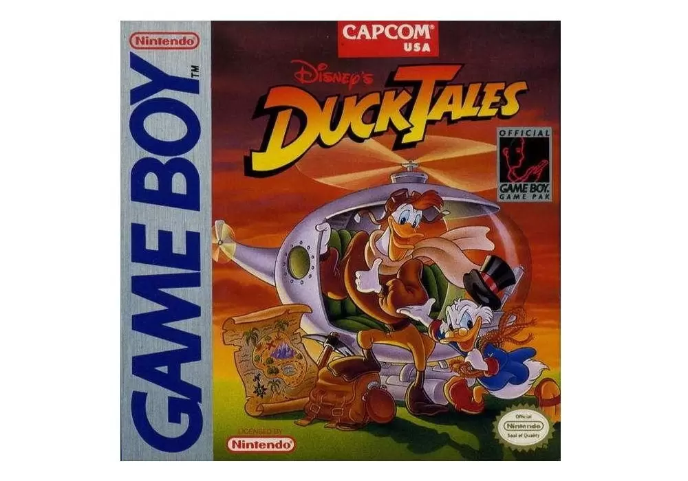Jeux Game Boy - Disney\'s Ducktales - La bande à Picsou